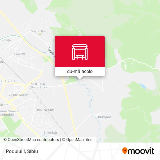 Hartă Podului I