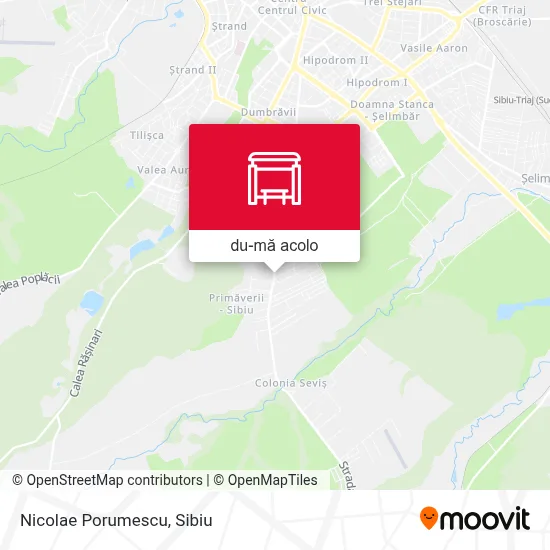 Hartă Nicolae Porumescu