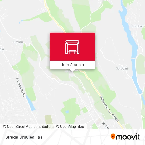 Hartă Strada Ursulea