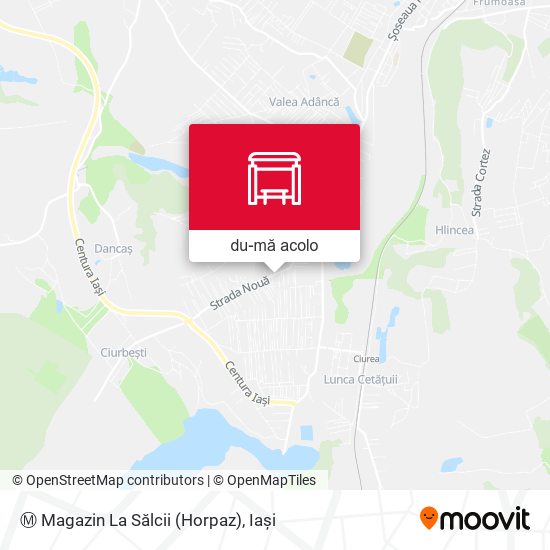 Hartă Ⓜ Magazin La Sălcii (Horpaz)
