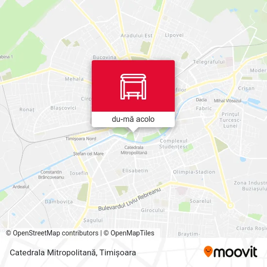 Hartă Catedrala Mitropolitană