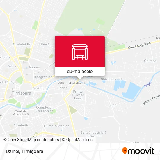 Hartă Uzinei