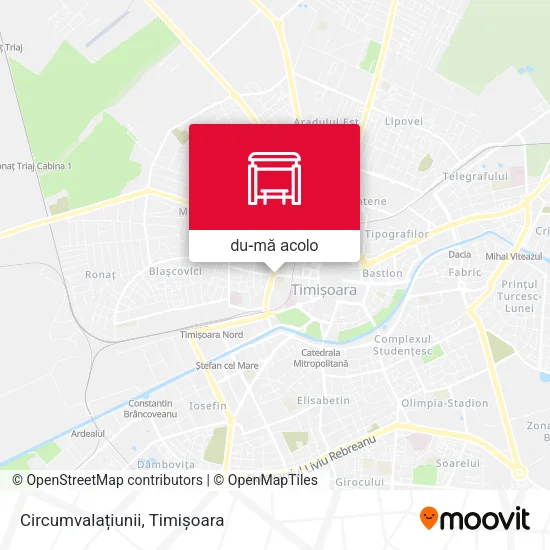 Hartă Circumvalațiunii