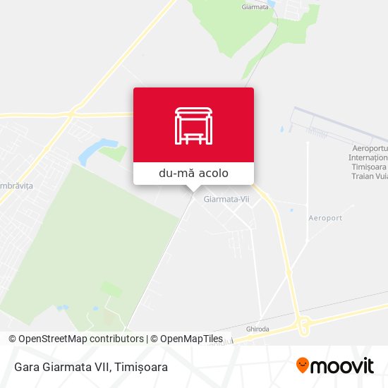 Hartă Gara Giarmata VII