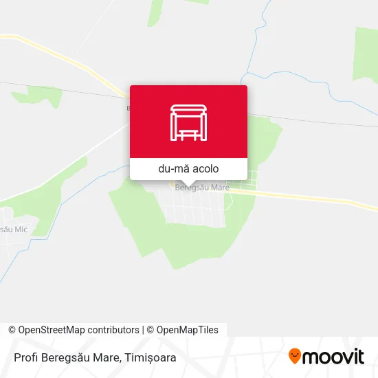 Hartă Profi Beregsău Mare