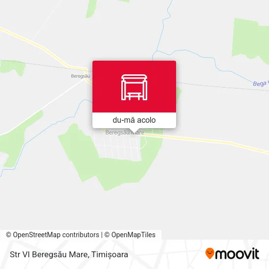 Hartă Str VI Beregsău Mare