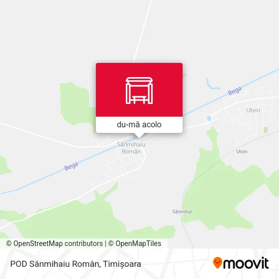 Hartă POD Sânmihaiu Român