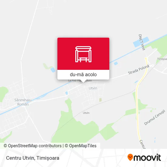 Hartă Centru Utvin