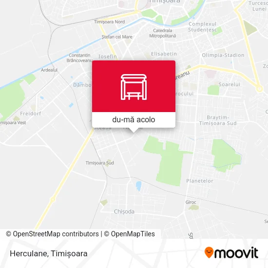 Hartă Herculane