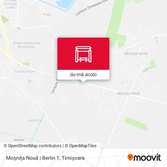 Hartă Moșnița Nouă | Berlin 1