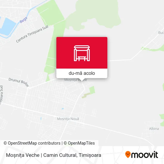 Hartă Moșnița Veche | Camin Cultural