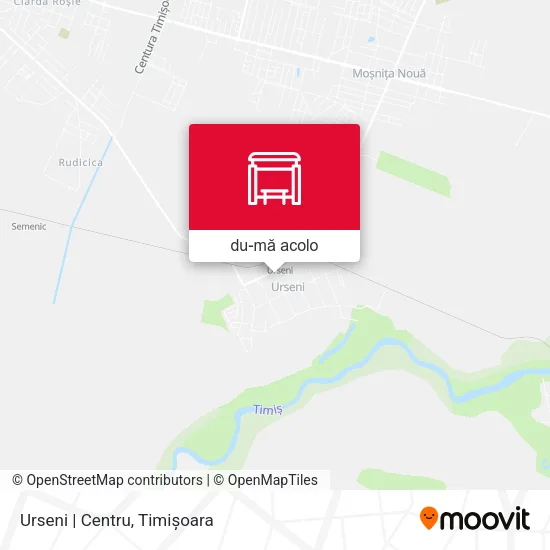Hartă Urseni | Centru