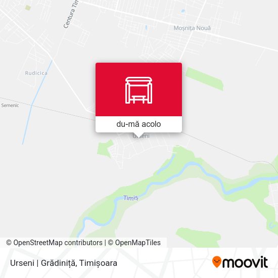 Hartă Grădinița Urseni