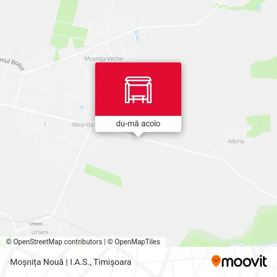 Hartă Moșnița Nouă | I.A.S.