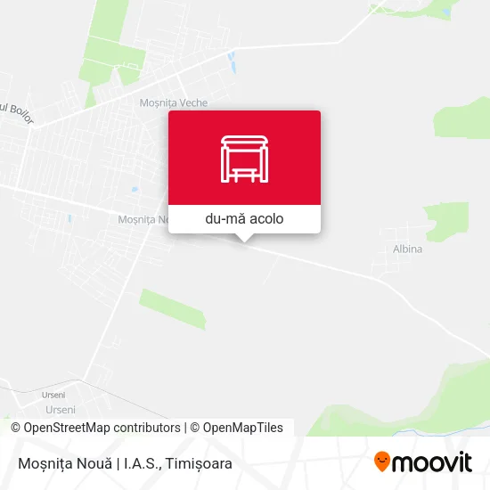 Hartă Moșnița Nouă | I.A.S.
