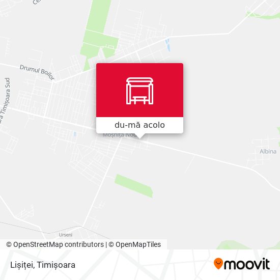 Hartă Lișiței