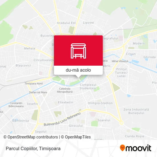 Hartă Parcul Copiilor