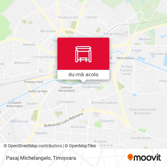Hartă Pasaj Michelangelo