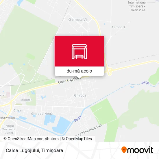 Hartă Calea Lugojului
