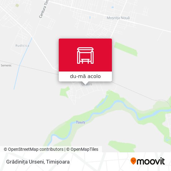 Hartă Grădinița Urseni