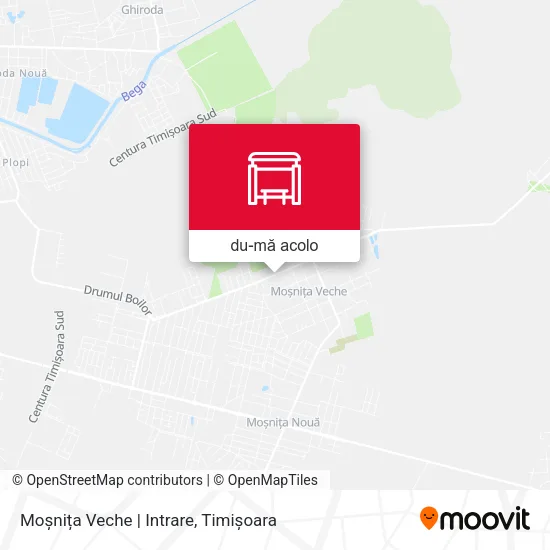 Hartă Moșnița Veche | Intrare