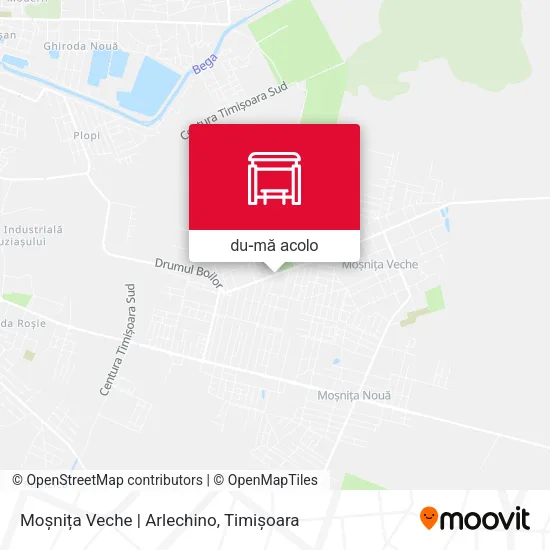 Hartă Moșnița Veche | Arlechino
