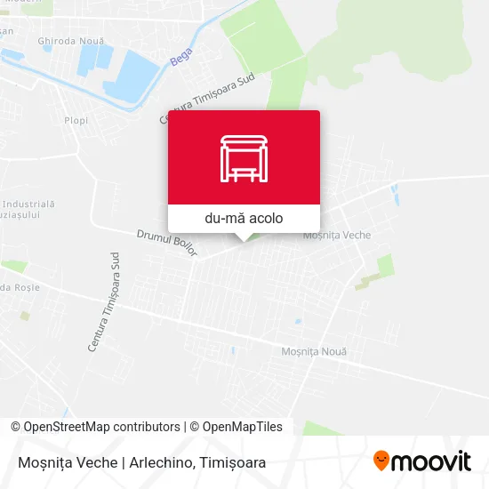 Hartă Moșnița Veche | Arlechino