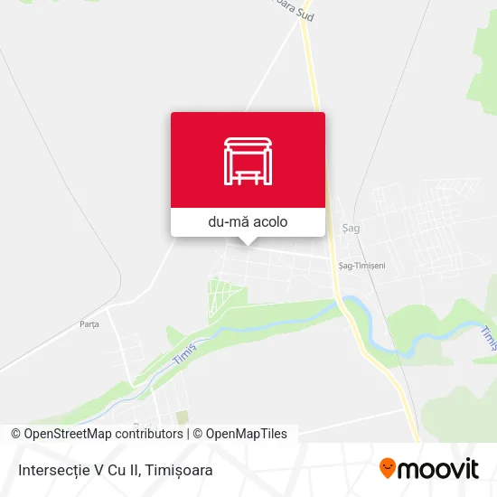 Hartă Intersecție V Cu II