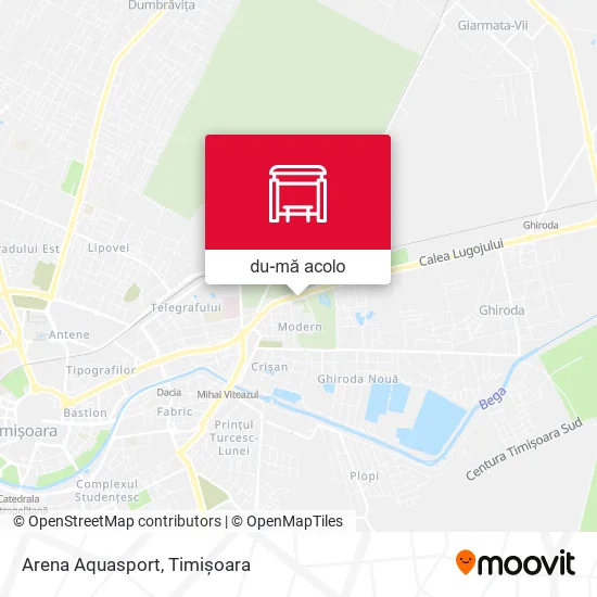 Hartă Arena Aquasport