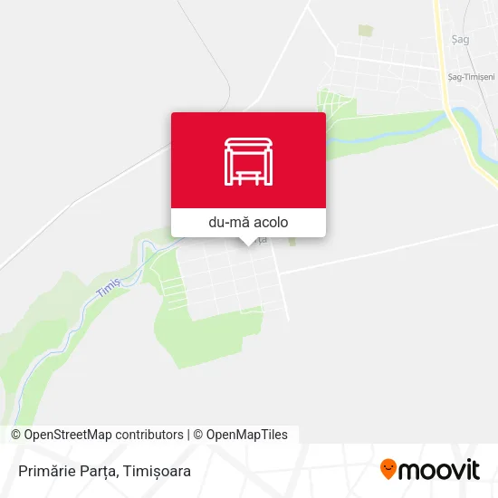 Hartă Primărie Parța