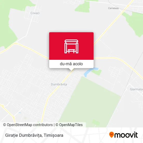 Hartă Girație Dumbrăvița