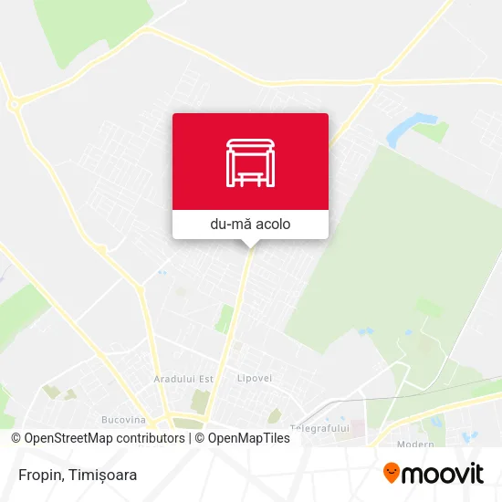 Hartă Fropin