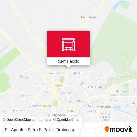 Hartă Sf. Apostoli Petru Și Pavel