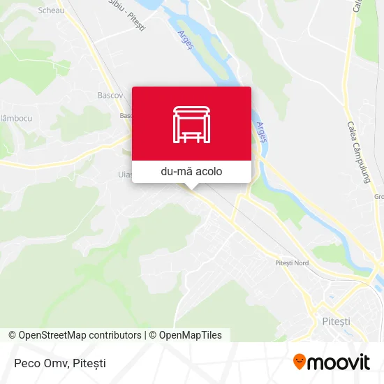 Hartă Peco Omv