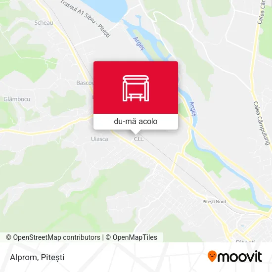 Hartă Alprom
