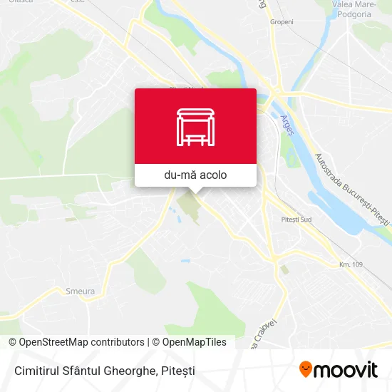 Hartă Cimitirul Sfântul Gheorghe