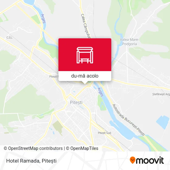 Hartă Hotel Ramada