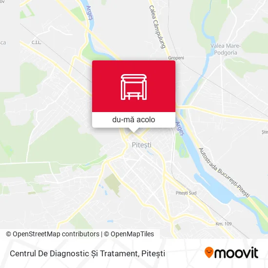 Hartă Centrul De Diagnostic Și Tratament