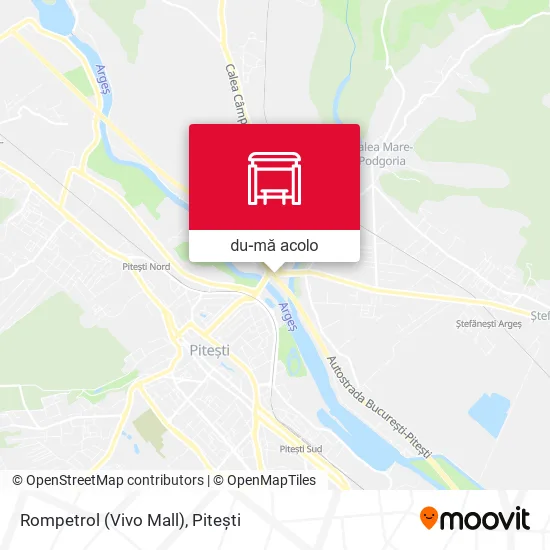 Hartă Rompetrol (Vivo Mall)