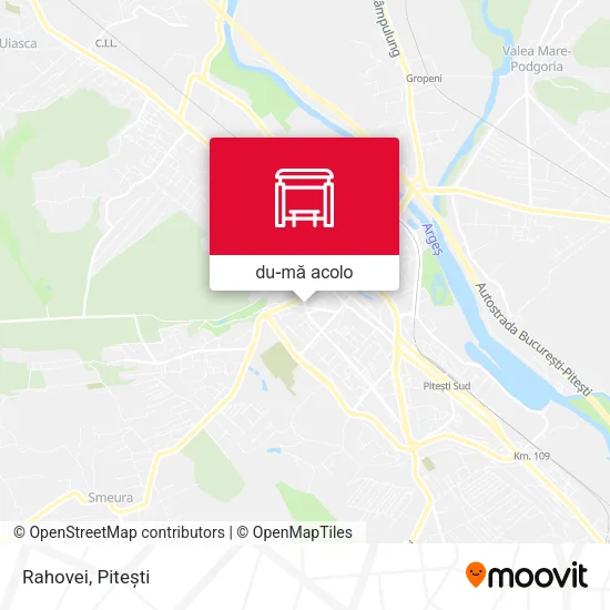 Hartă Rahovei