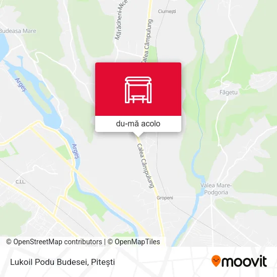 Hartă Lukoil Podu Budesei