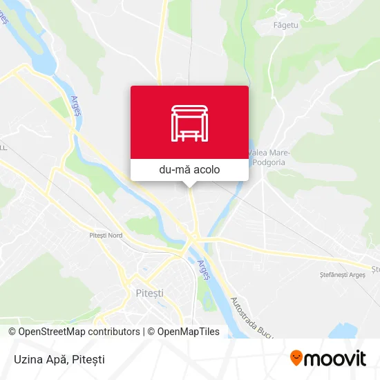Hartă Uzina Apă