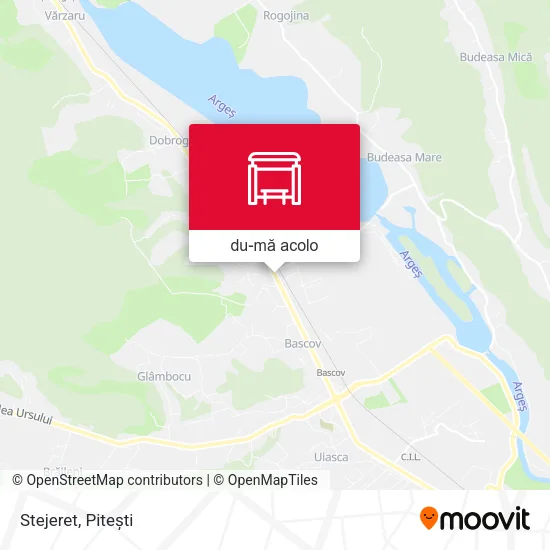 Hartă Stejeret
