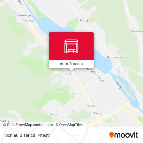 Hartă Schiau Biserică
