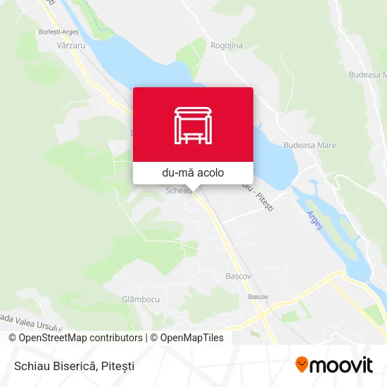 Hartă Schiau Biserică