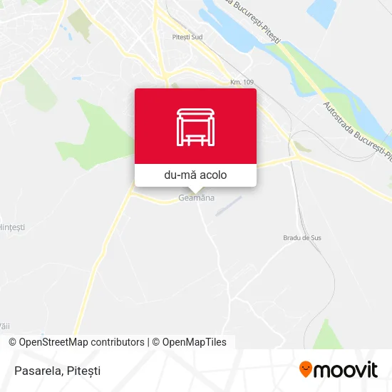 Hartă Pasarela