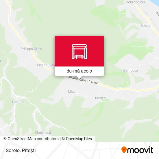Hartă Sorelo