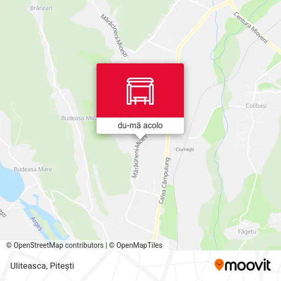 Hartă Uliteasca