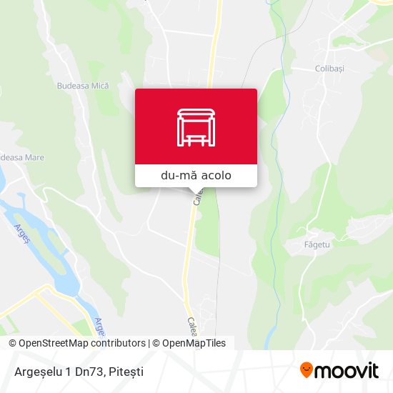 Hartă Argeșelu 1 Dn73