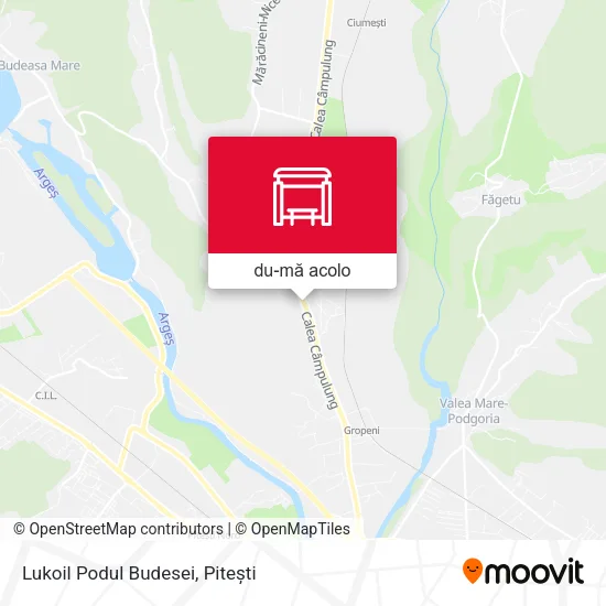 Hartă Lukoil Podul Budesei